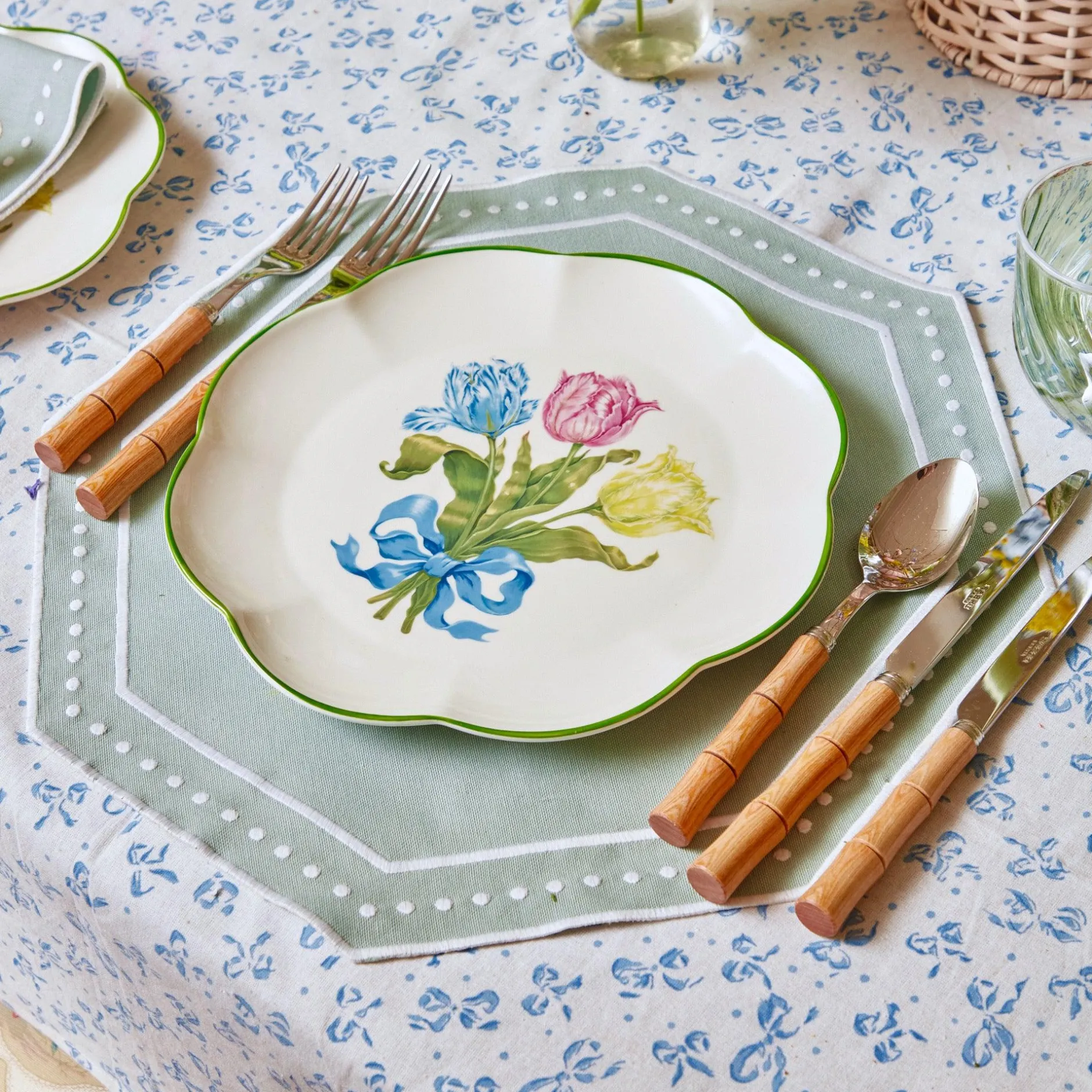 Discount Mrs. Alice Tulip Dinner Plate (Set Of 4)