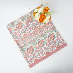 Discount Mrs. Alice Valentina & Sylvie Blue/Orange Linen Set