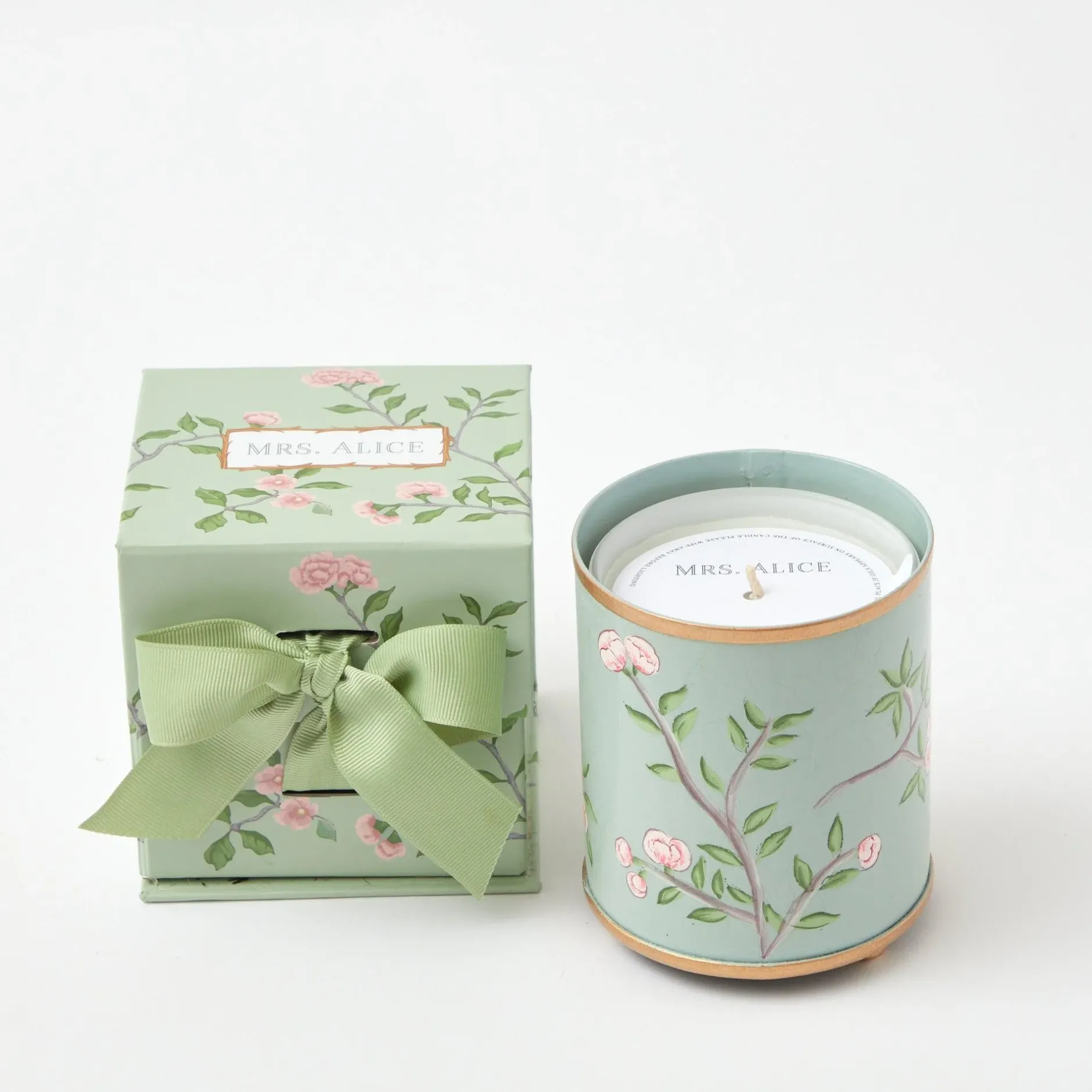 Outlet Mrs. Alice Velvet Oak Scented Candle & Pot Set