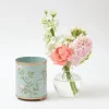 Best Mrs. Alice Velvet Oak Tole Candle Pot