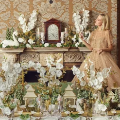 Best Mrs. Alice White & Gold Pagoda Lantern