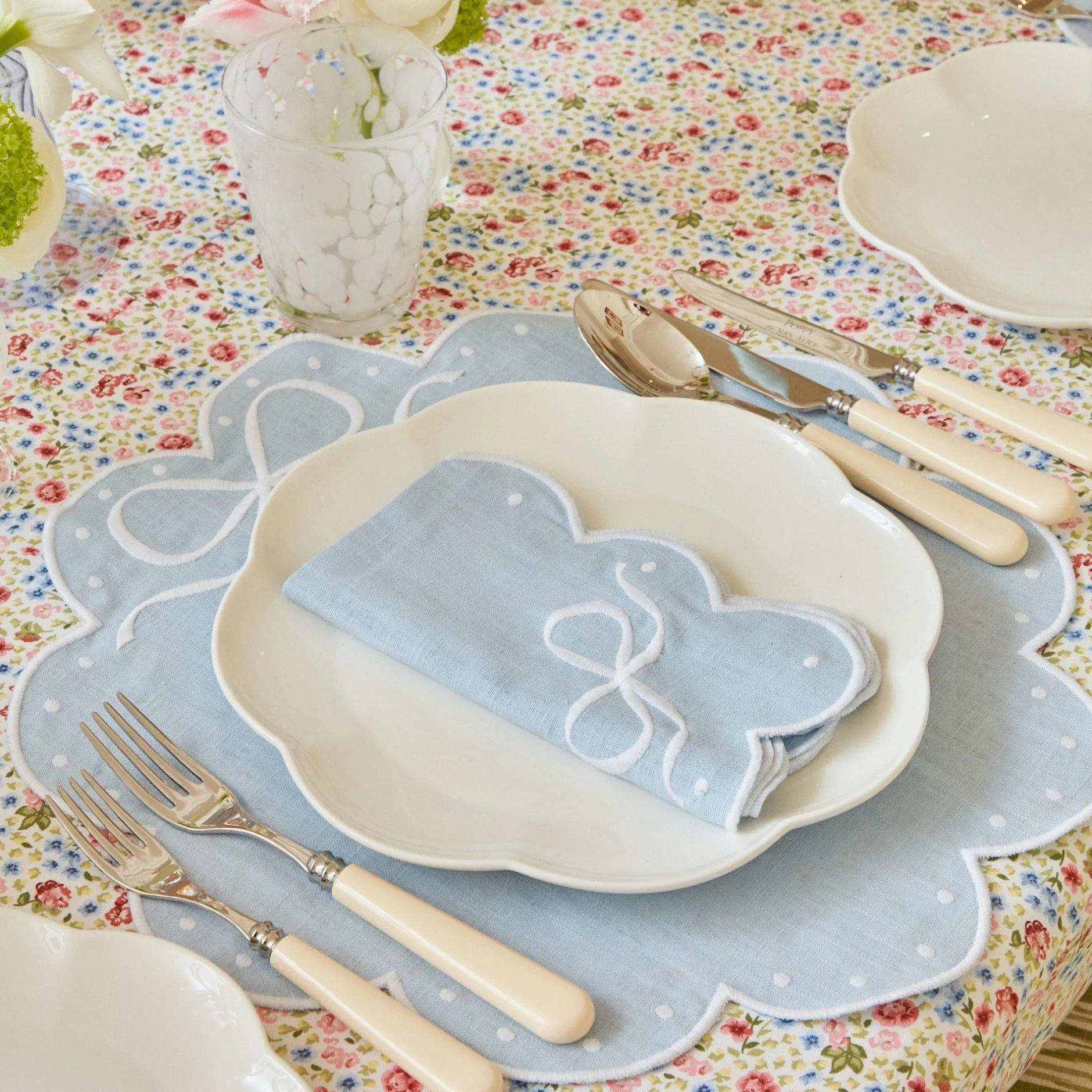 New Mrs. Alice White Ivory Cutlery (5 Piece)