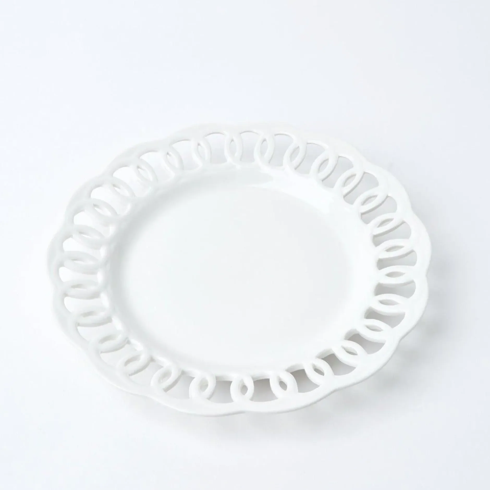 Best Mrs. Alice White Lace Dinner Plate