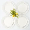 Online Mrs. Alice White Lace Dinner Plates (Set Of 4)