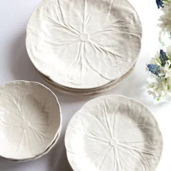 Mrs. Alice White Lettuce Dinner Plate
