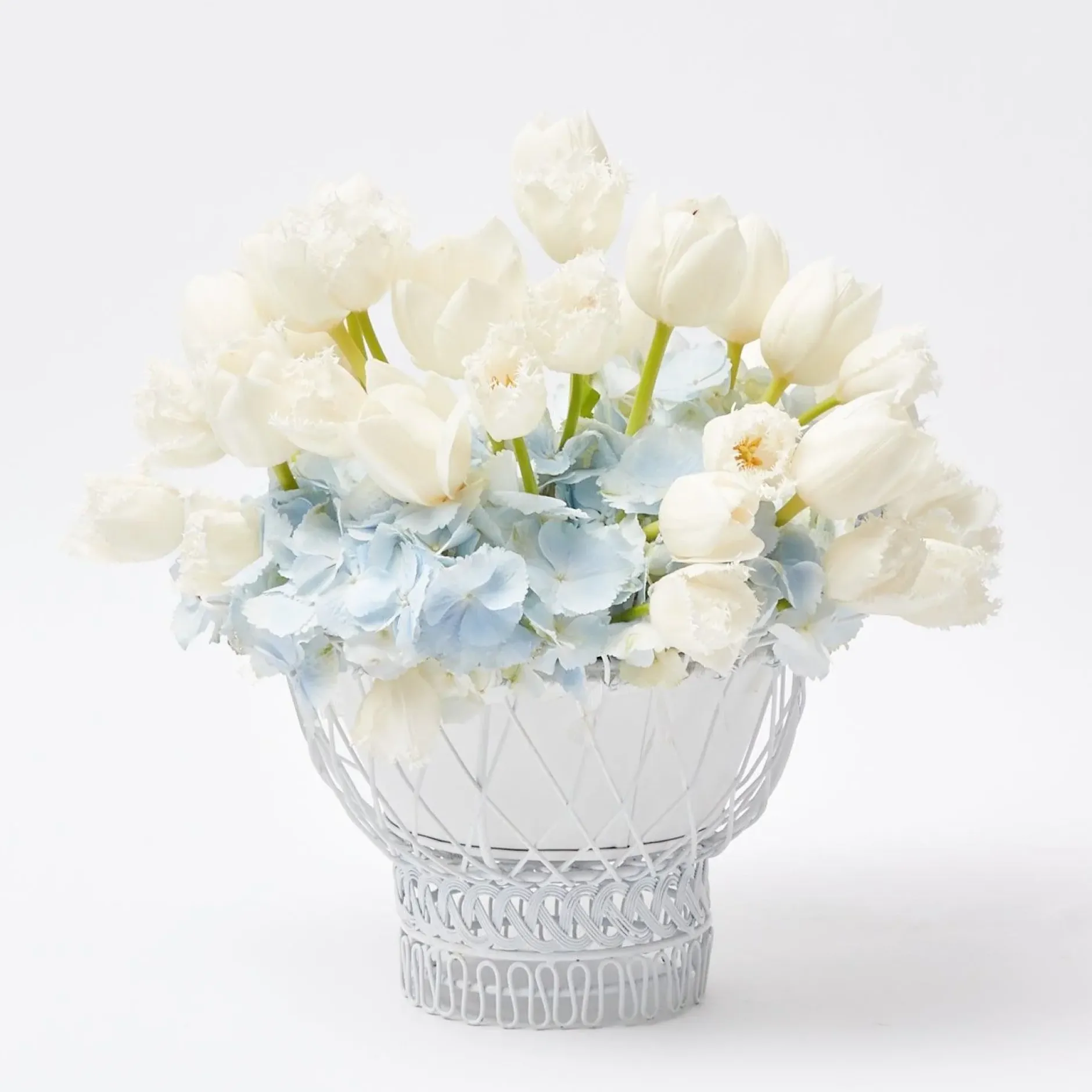 Outlet Mrs. Alice White Metal Planter