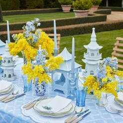 Online Mrs. Alice White Porcelain Pagoda Decoration Set