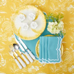 Online Mrs. Alice White Rattan Cutlery (5 Piece)