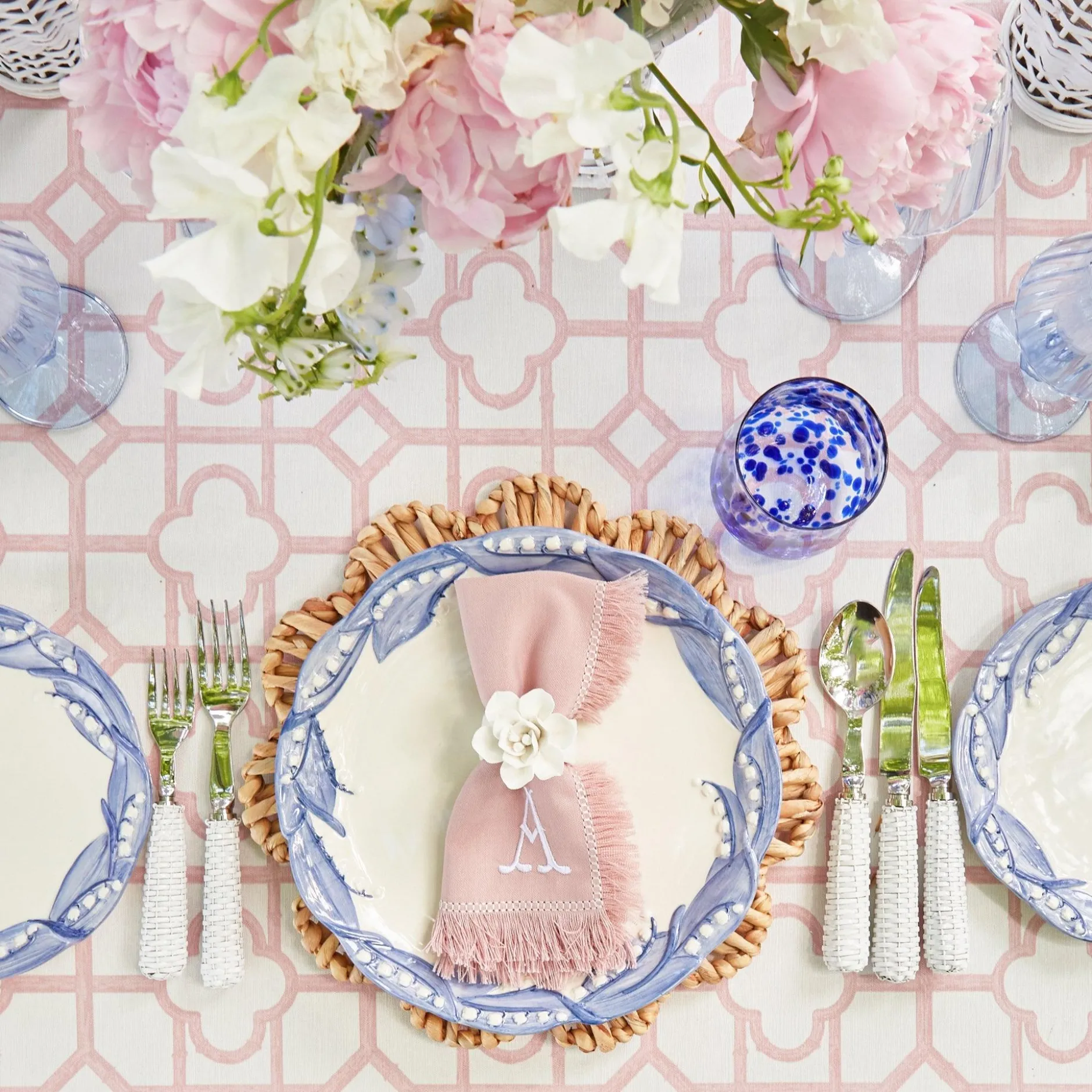 Online Mrs. Alice White Rattan Cutlery (5 Piece)