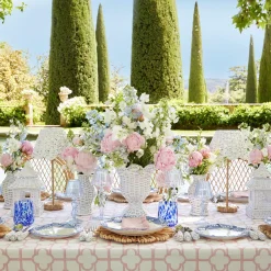 Online Mrs. Alice White Rattan Decoration Set