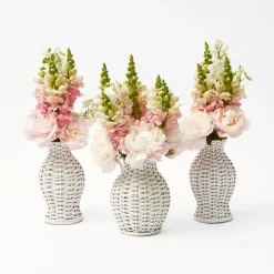 Discount Mrs. Alice White Rattan Decoration Set