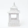 Hot Mrs. Alice White Rattan Pagoda Lantern