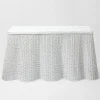 Discount Mrs. Alice White Vivienne Rattan Scalloped Console Table