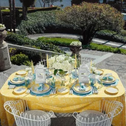Mrs. Alice Yellow Capri Lettuce Dinner Plates (Set Of 4)