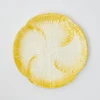Mrs. Alice Yellow Capri Lettuce Dinner Plate