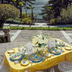 New Mrs. Alice Yellow Capri Lettuce Starter Plates (Set Of 4)
