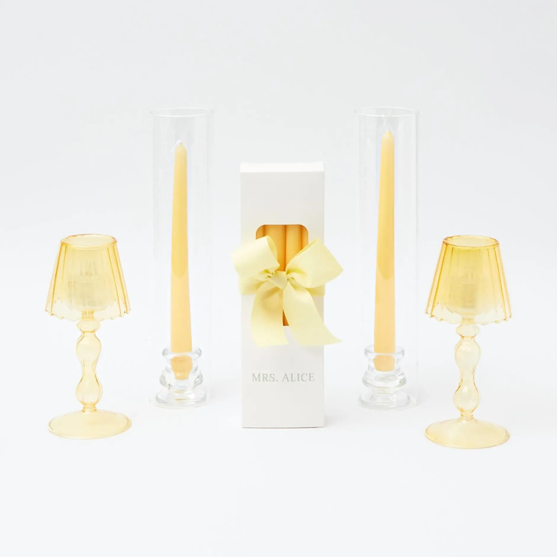 Outlet Mrs. Alice Yellow Melograno Candlescape