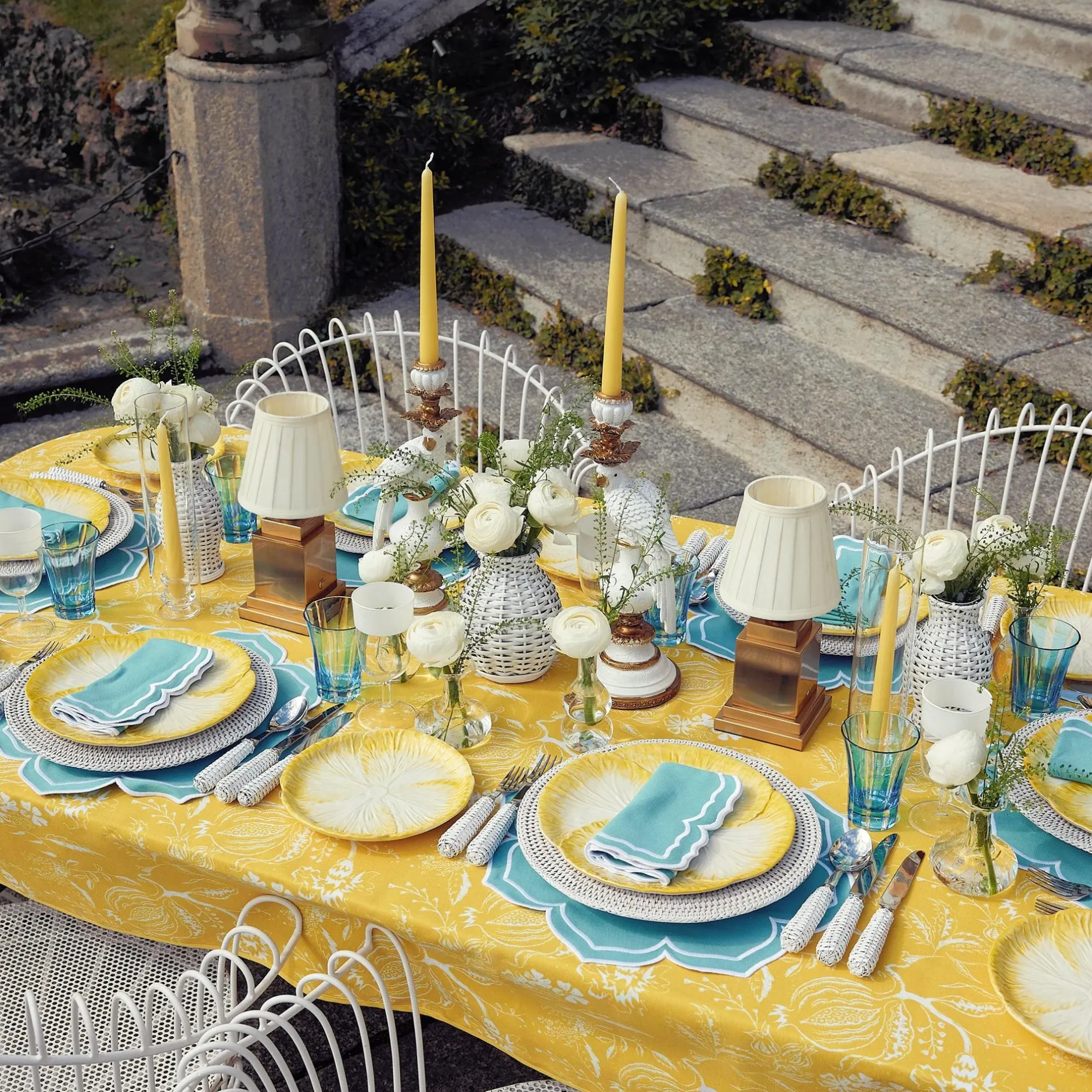 Outlet Mrs. Alice Yellow Melograno Candlescape