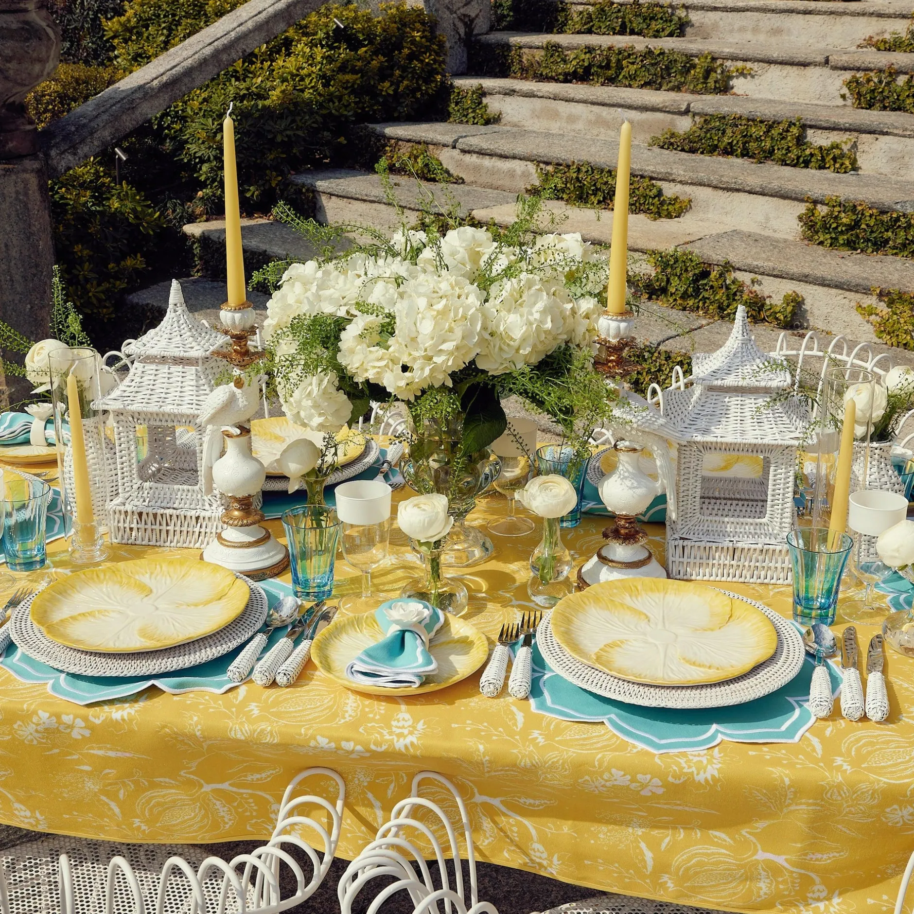 Outlet Mrs. Alice Yellow Melograno Candlescape