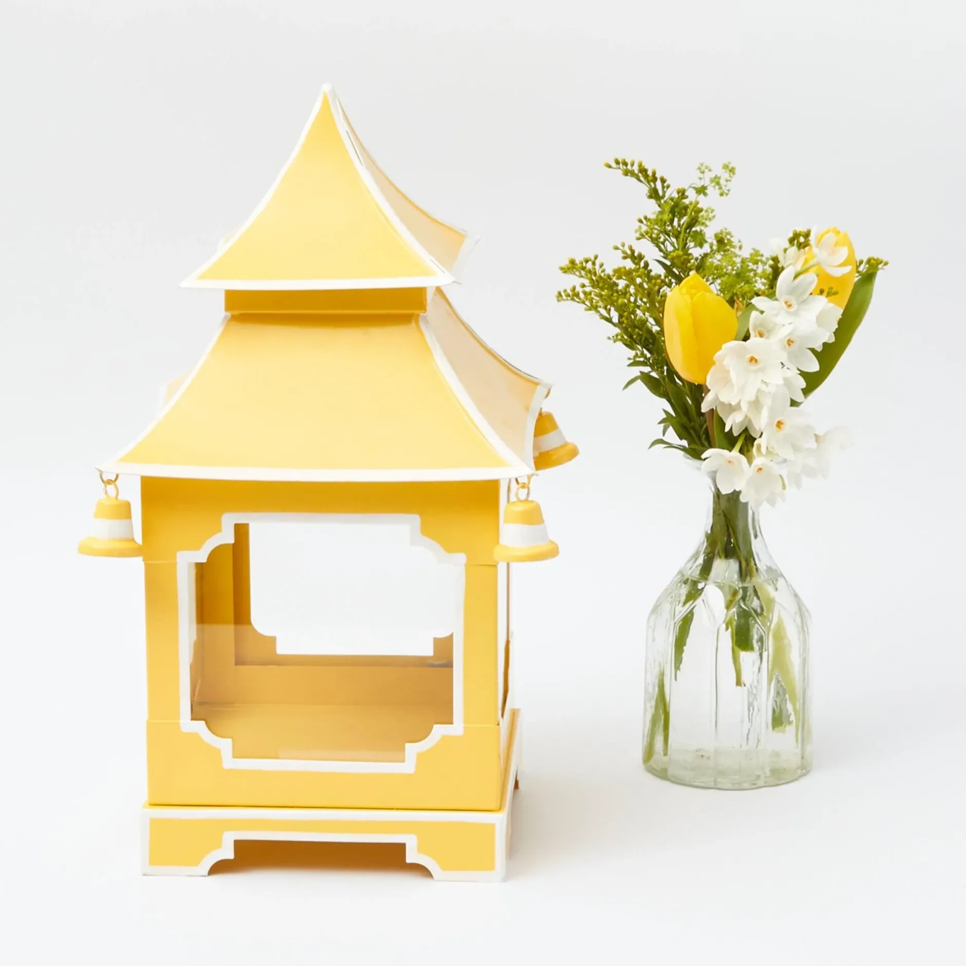 Sale Mrs. Alice Yellow Pagoda Lantern Set