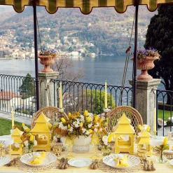 Sale Mrs. Alice Yellow Pagoda Lantern Set